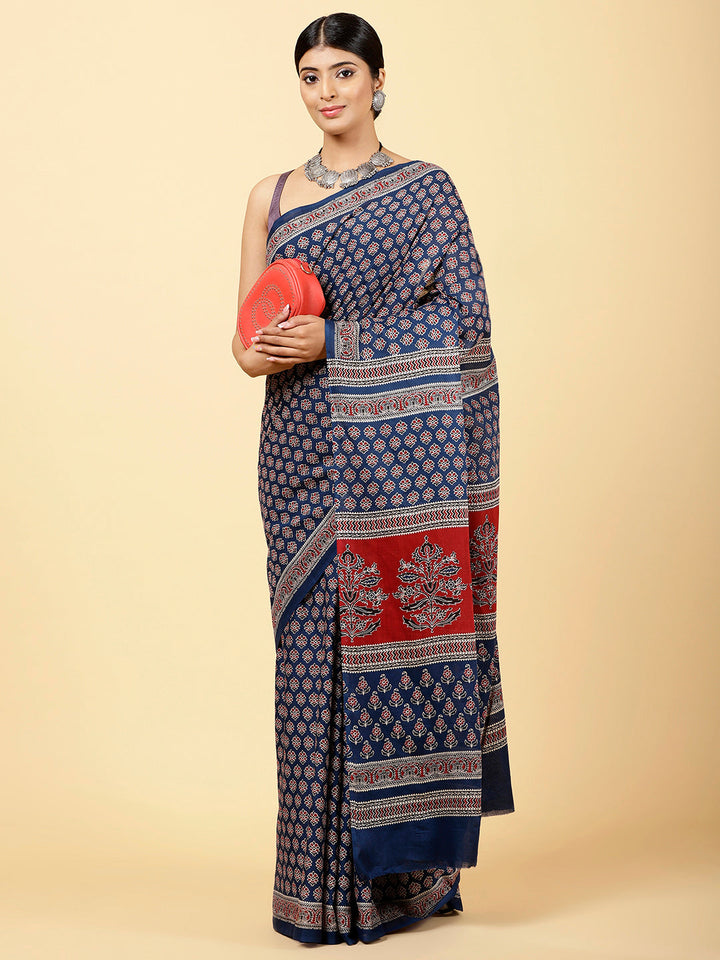 Printed Cotton Saree