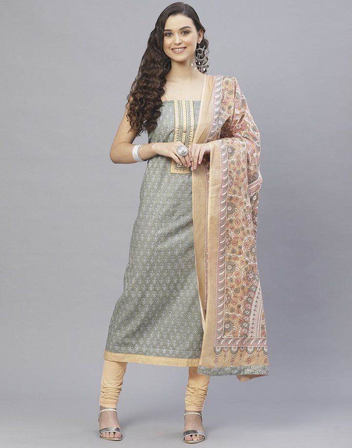 Cotton Printed Suit Piece