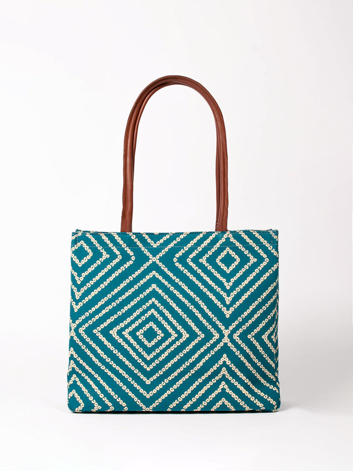 Cotton Handbag And Purse Set