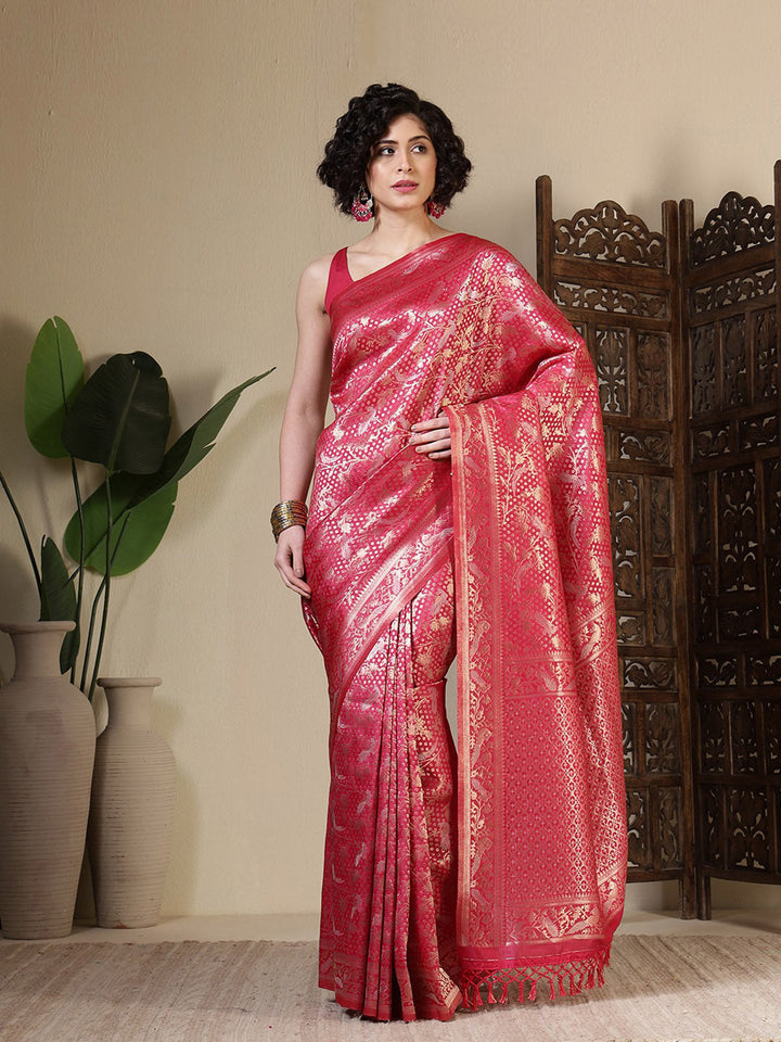 Woven Design Art Silk Saree