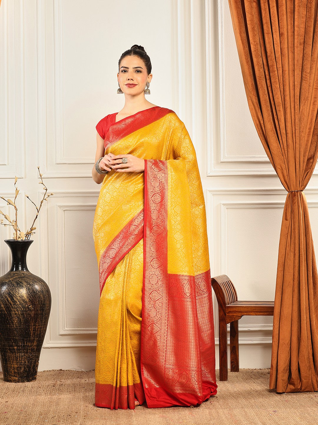 Woven Design Art Silk Saree