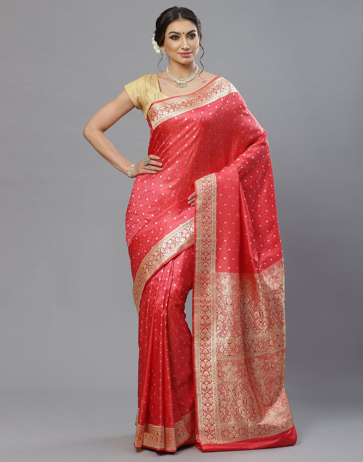 Woven Banarasi Tanchoi Saree