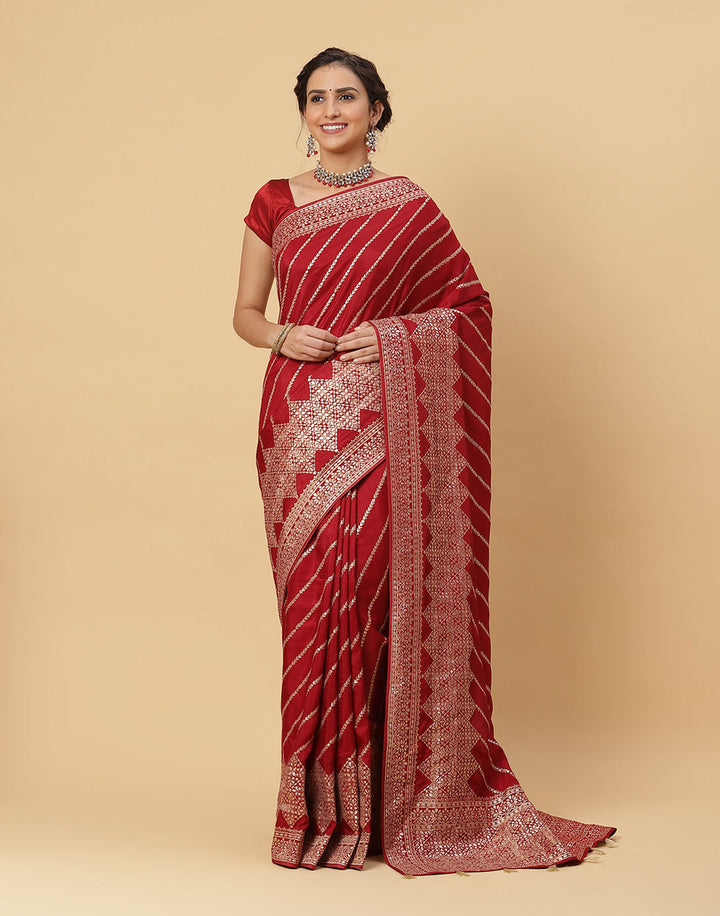 Zari Zaal Woven Banarasi Saree