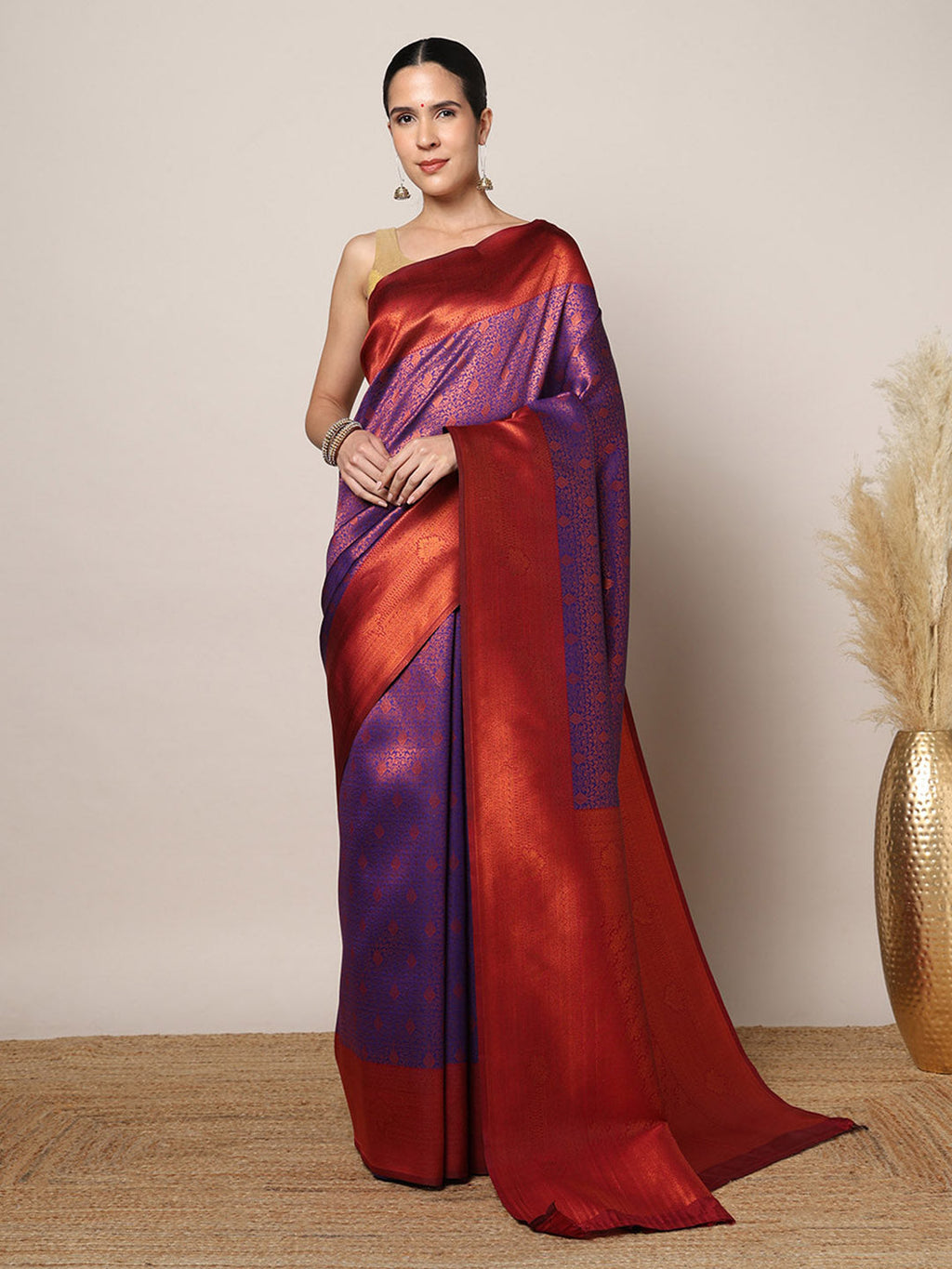 Woven Design Art Silk Saree