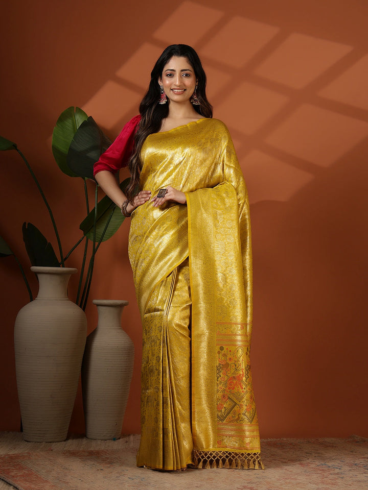 Woven Design Art Silk Saree