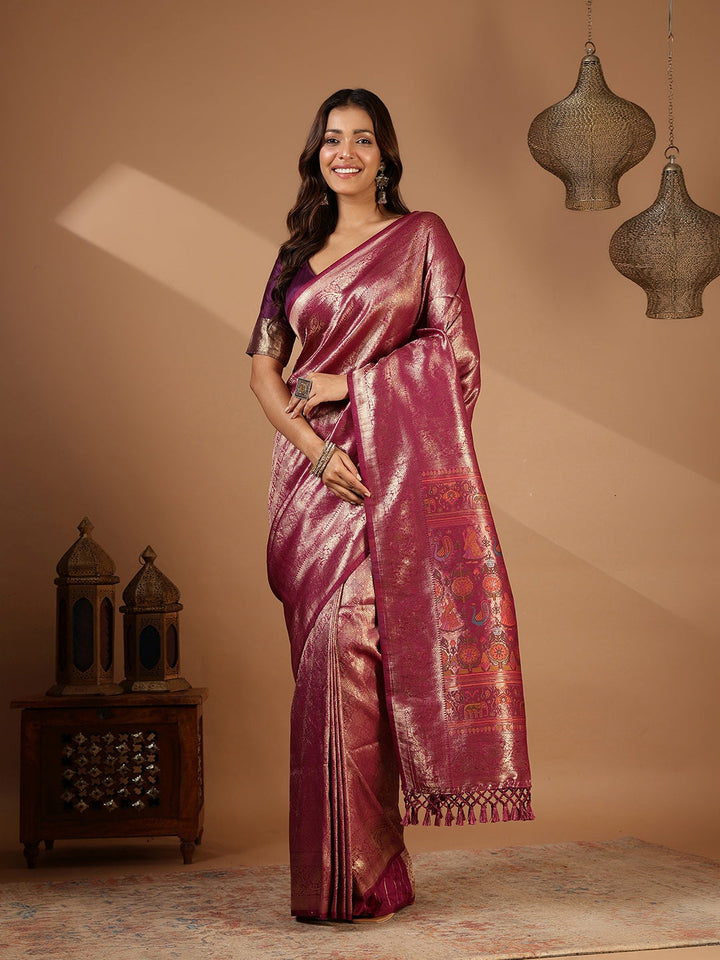 Woven Design Art Silk Saree