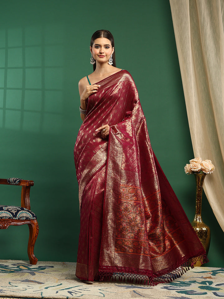 Woven Design Art Silk Saree