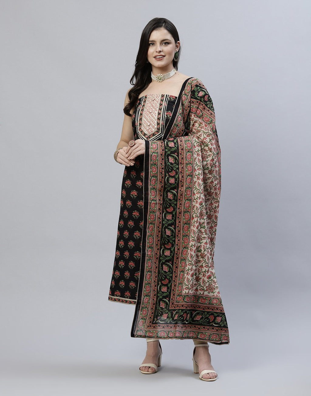 Printed Cotton Suit Piece