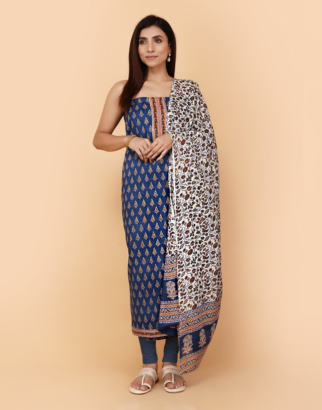 Printed Cotton Suit Piece