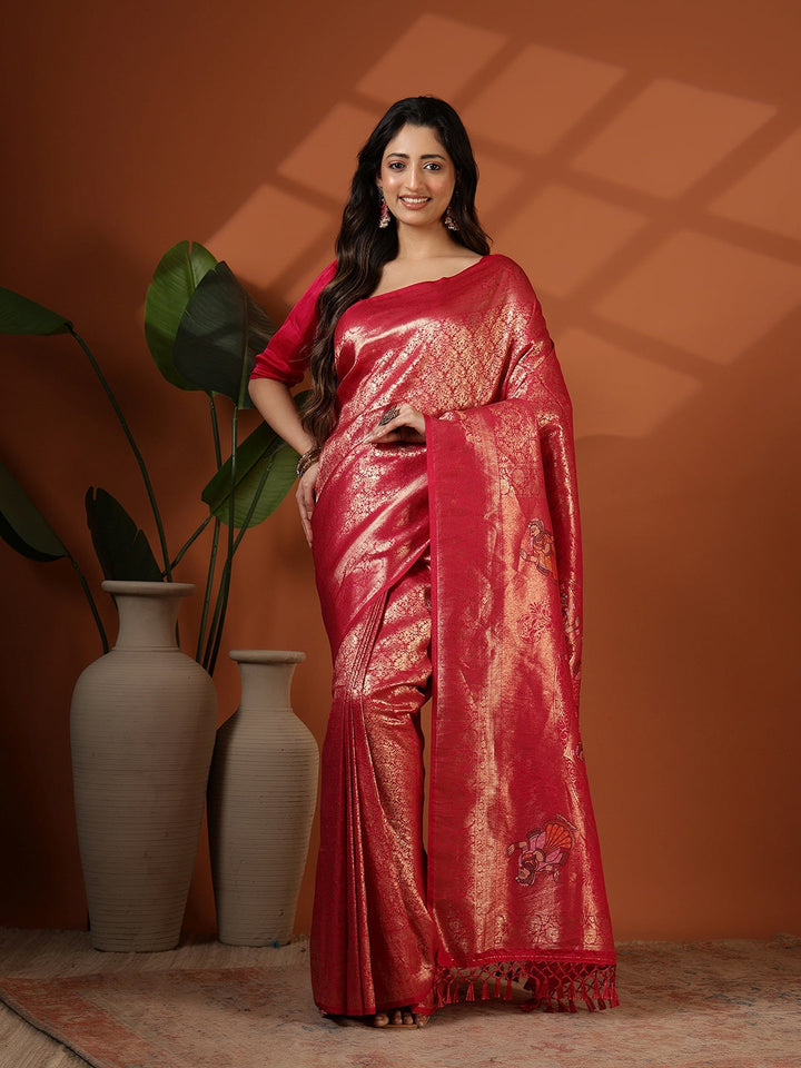 Woven Design Art Silk Saree