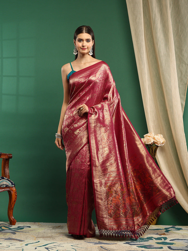 Woven Design Art Silk Saree