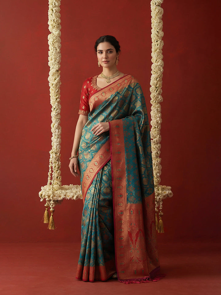 Woven Design Art Silk Saree