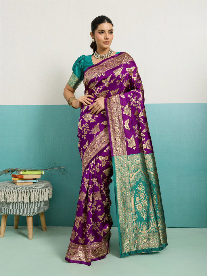 Woven Design Art Silk Saree