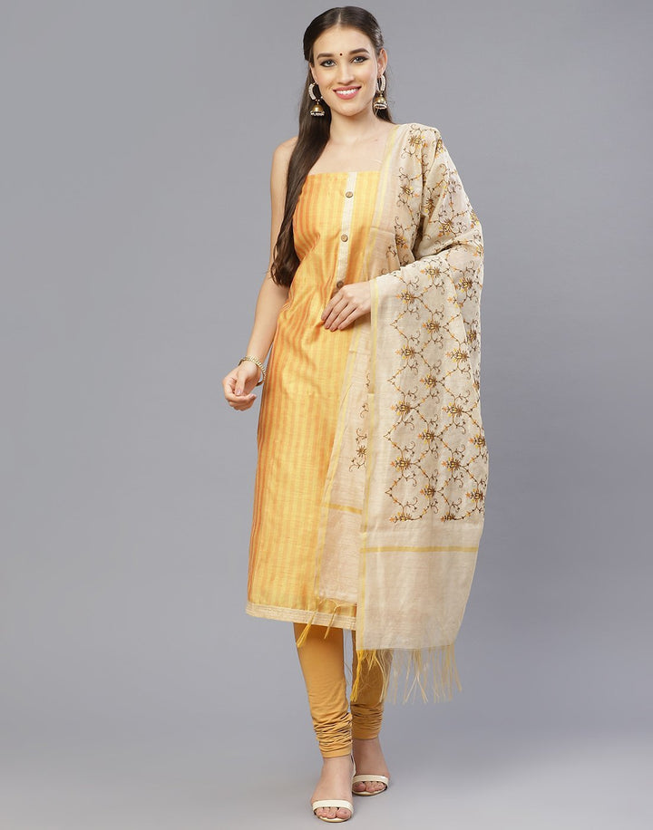 Chanderi Suit Set