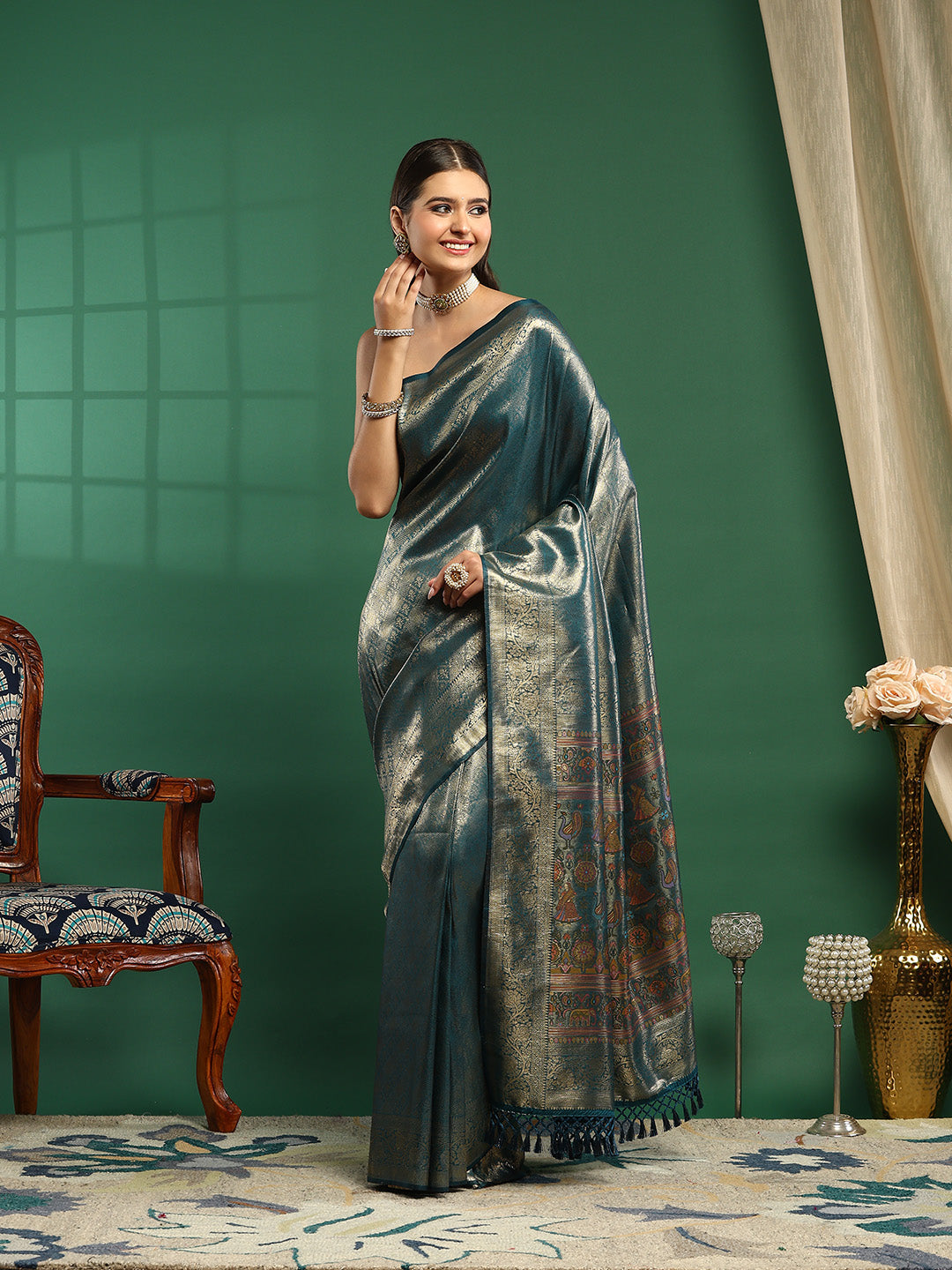 Woven Design Art Silk Saree