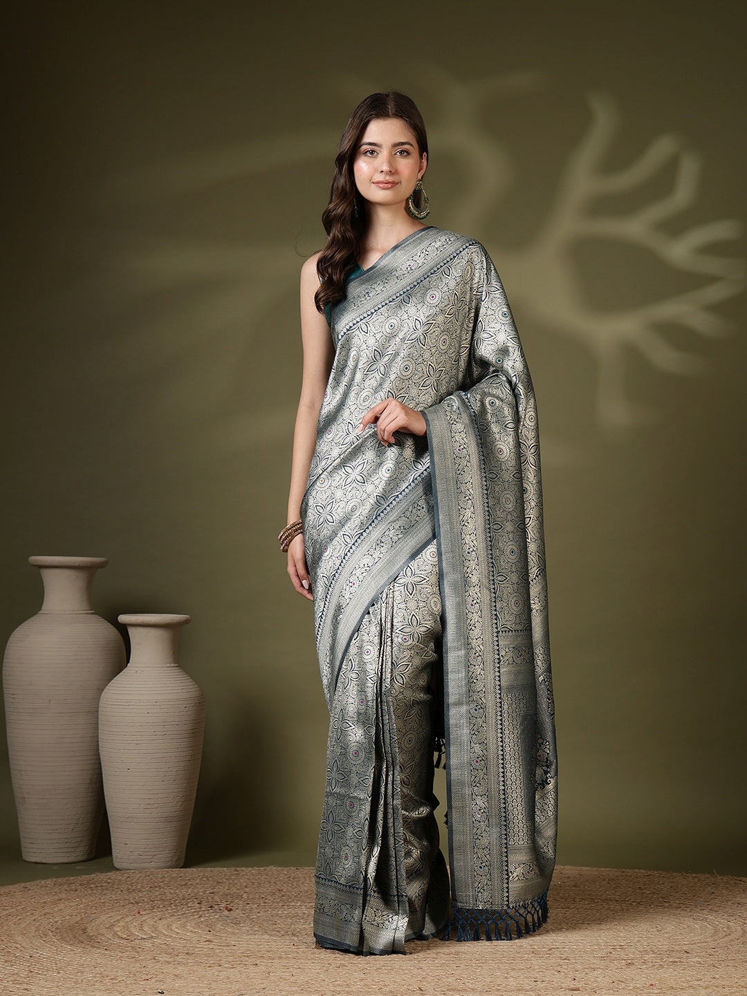Woven Design Art Silk Saree