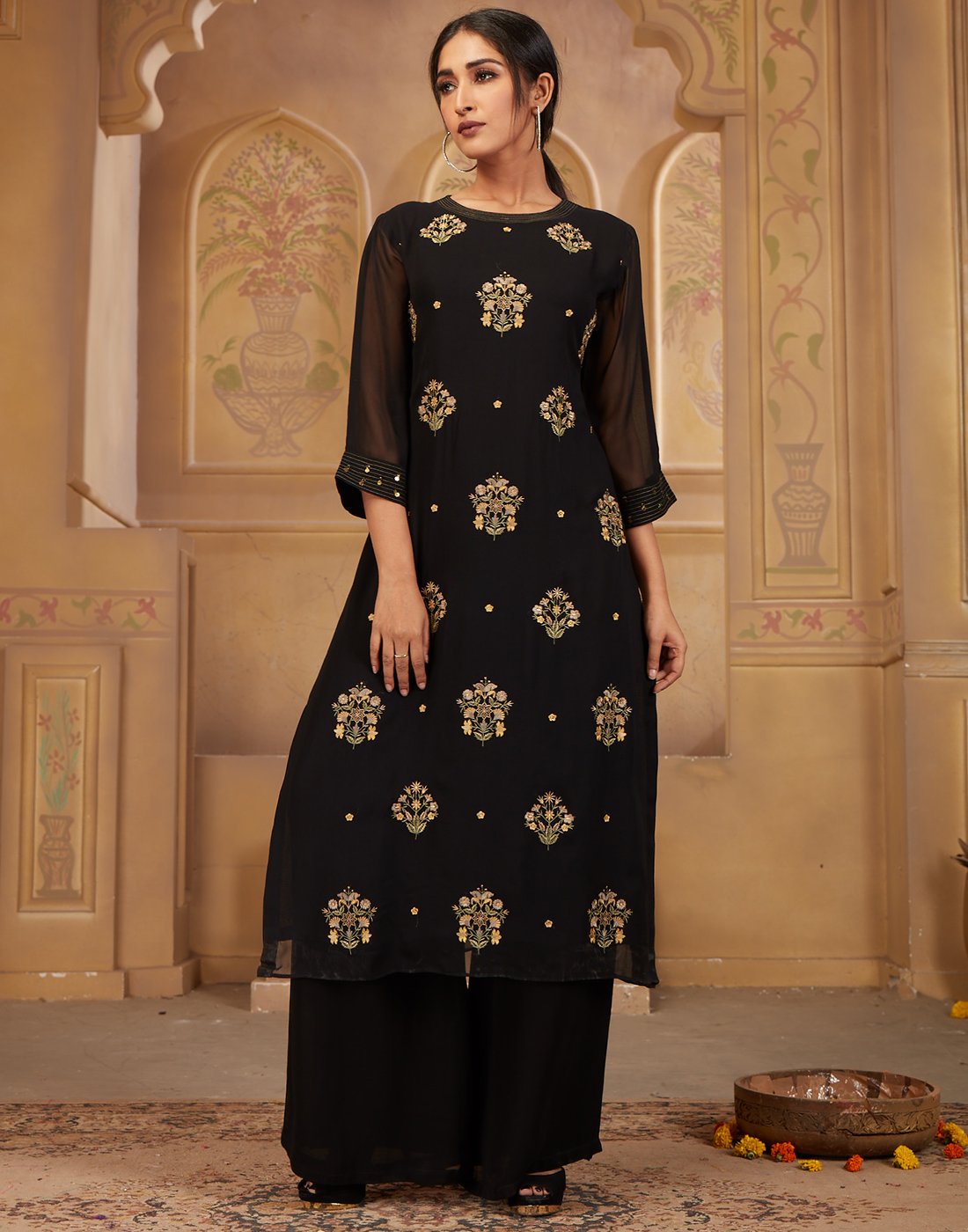 Printed Georgette Kurti
