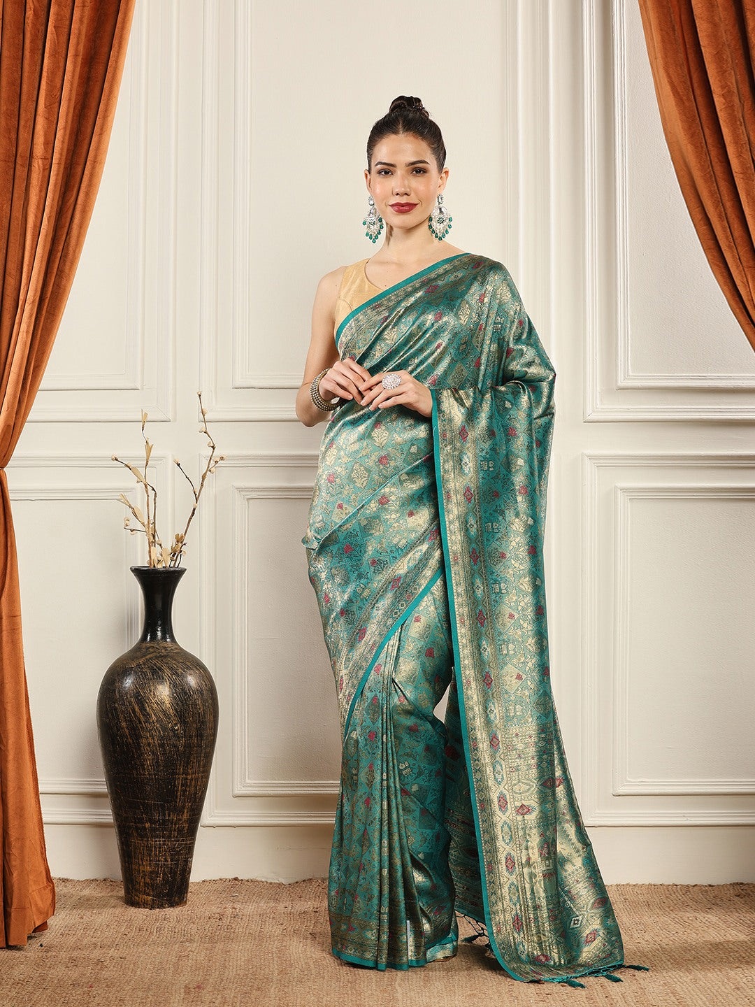 Woven Design Art Silk Saree