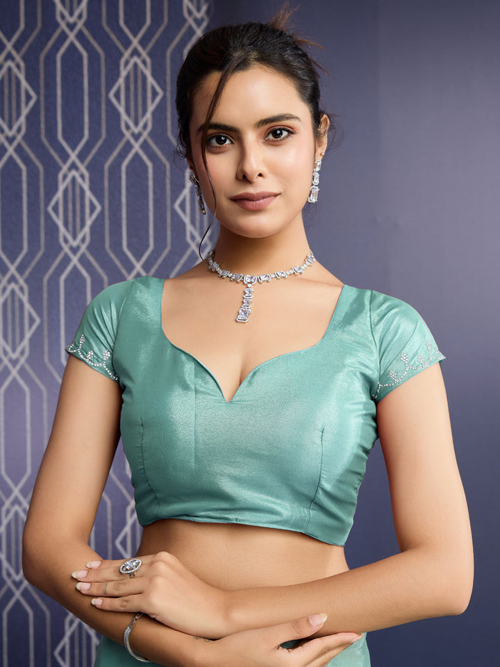 Embroidered Georgette Saree