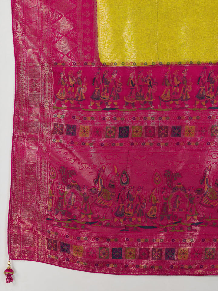 Woven Design Kanjivaram Silk Saree