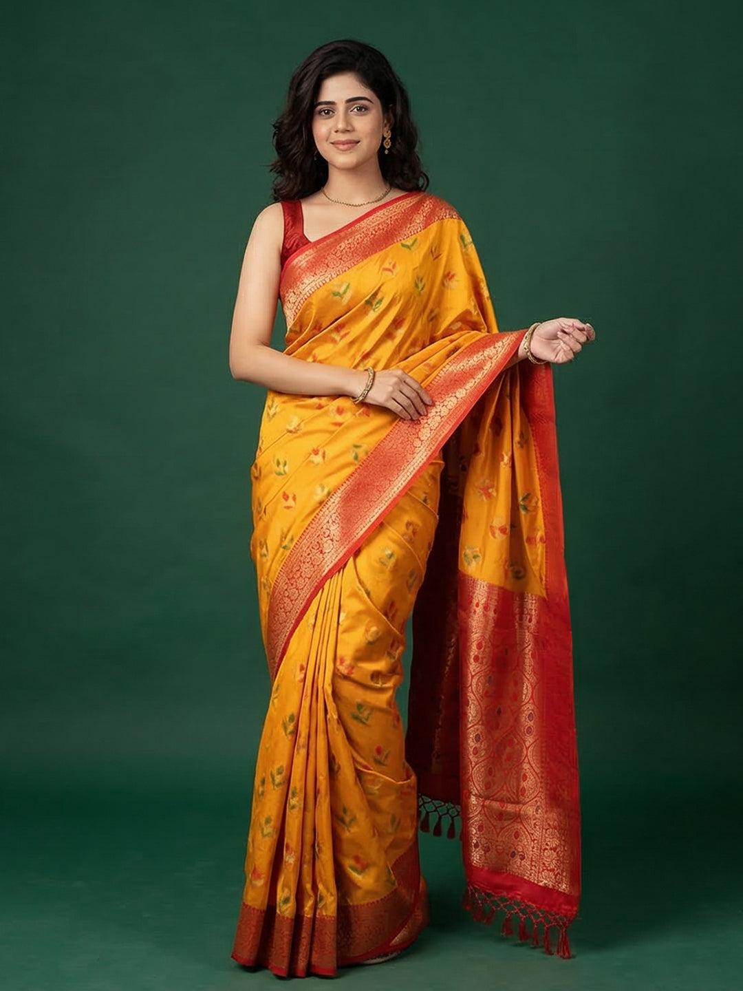 Woven Design Art Silk Saree