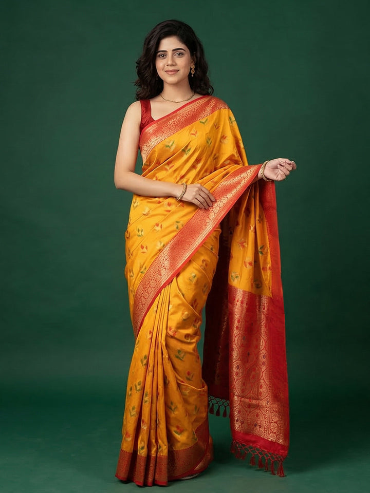 Woven Design Art Silk Saree
