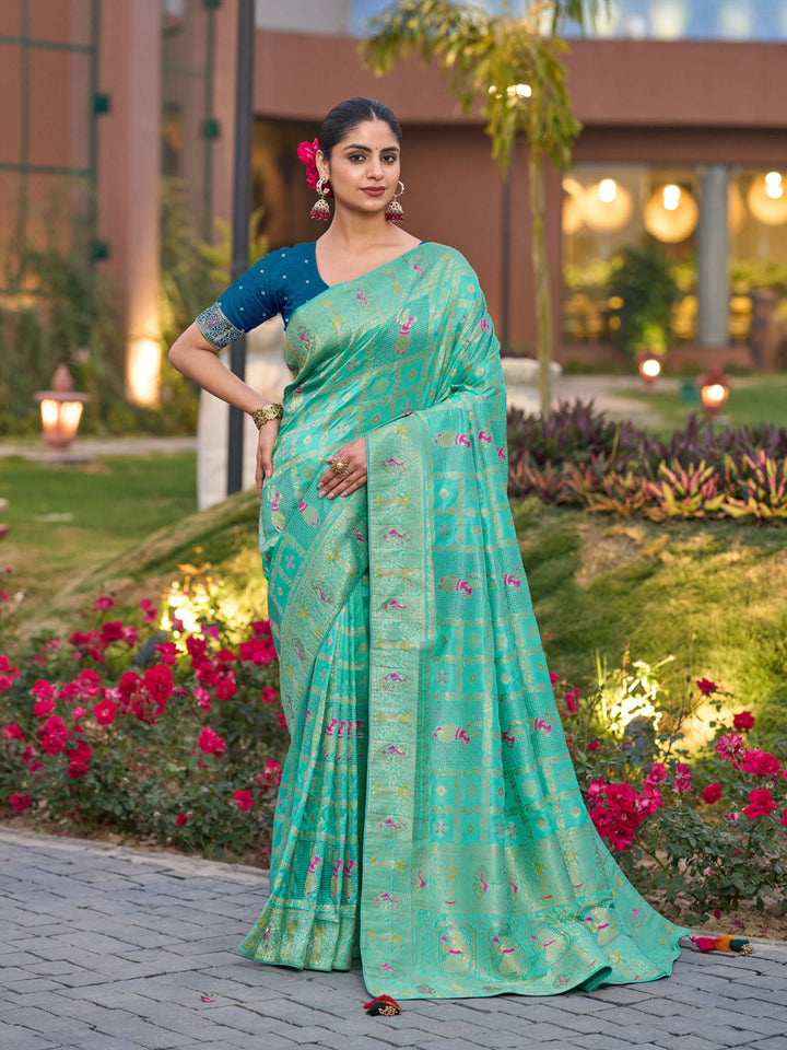 Woven Design Dola Silk Saree