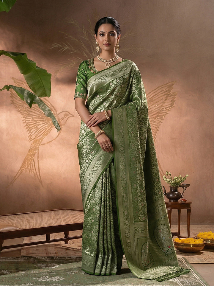 Woven Design Art Silk Saree
