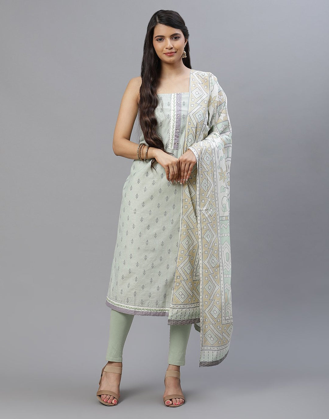 Cotton Printed Suit piece