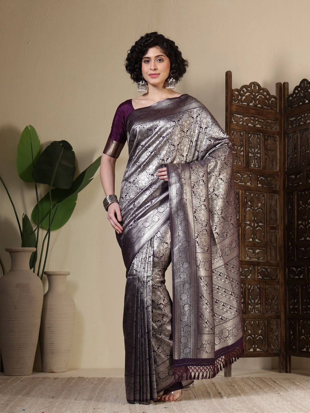 Woven Design Art Silk Saree