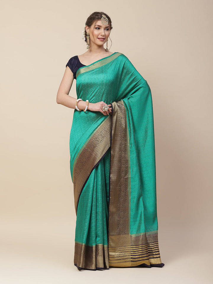 Zari Work Woven Art Handloom Saree