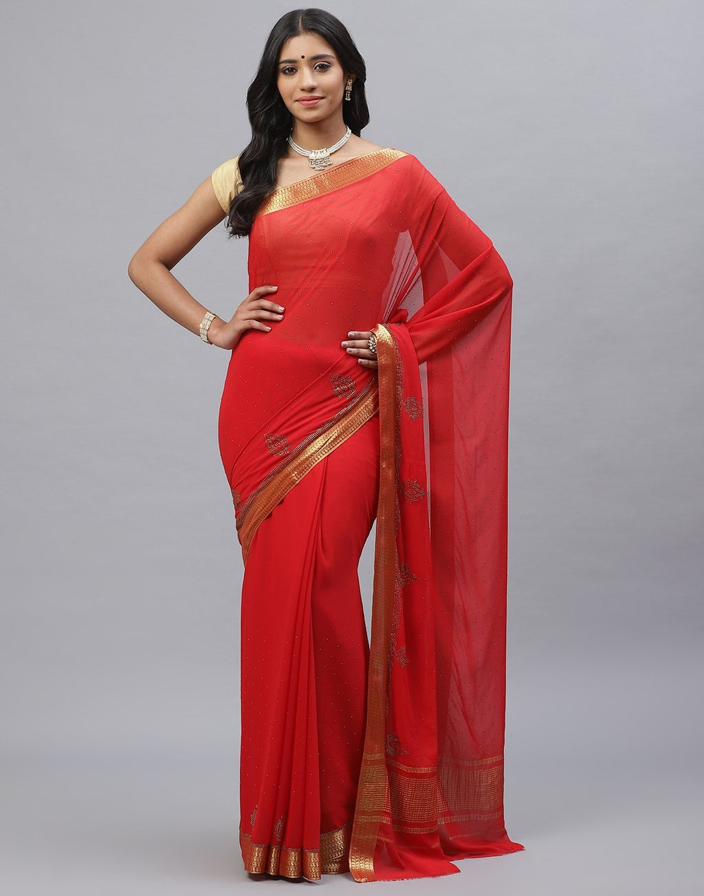 Art Chiffon Saree