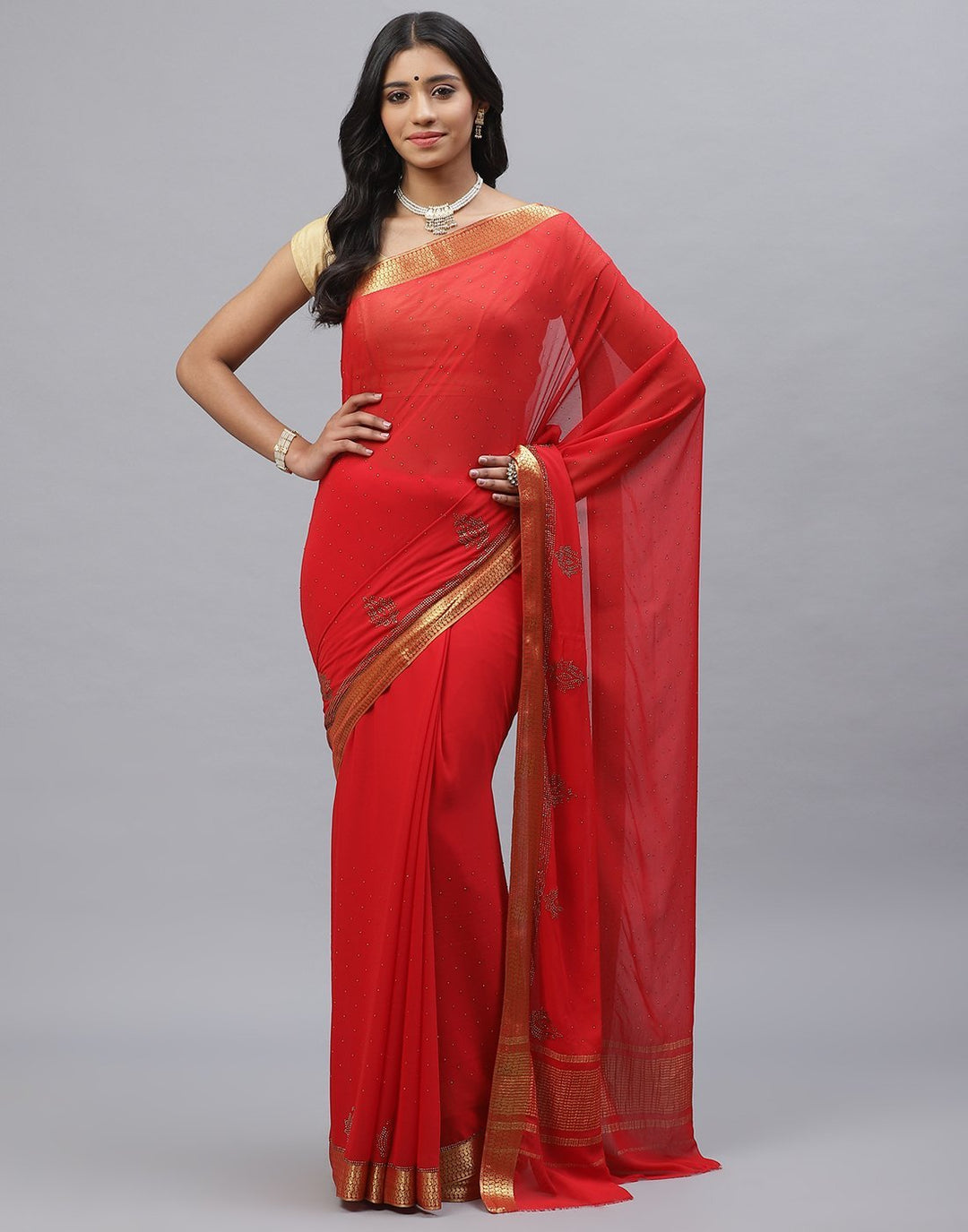 Art Chiffon Saree