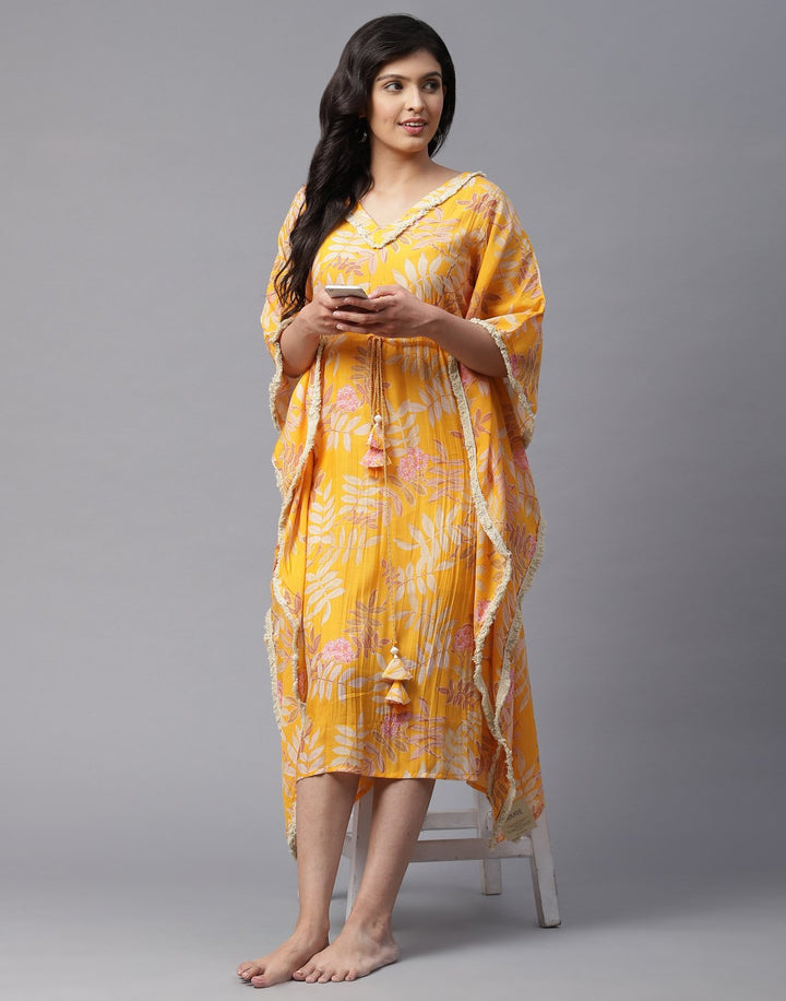 Cotton Printed Kaftan