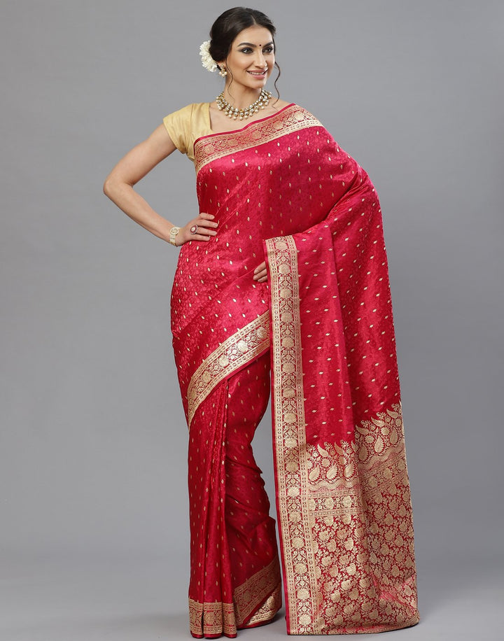 Woven Banarasi Tanchoi Saree