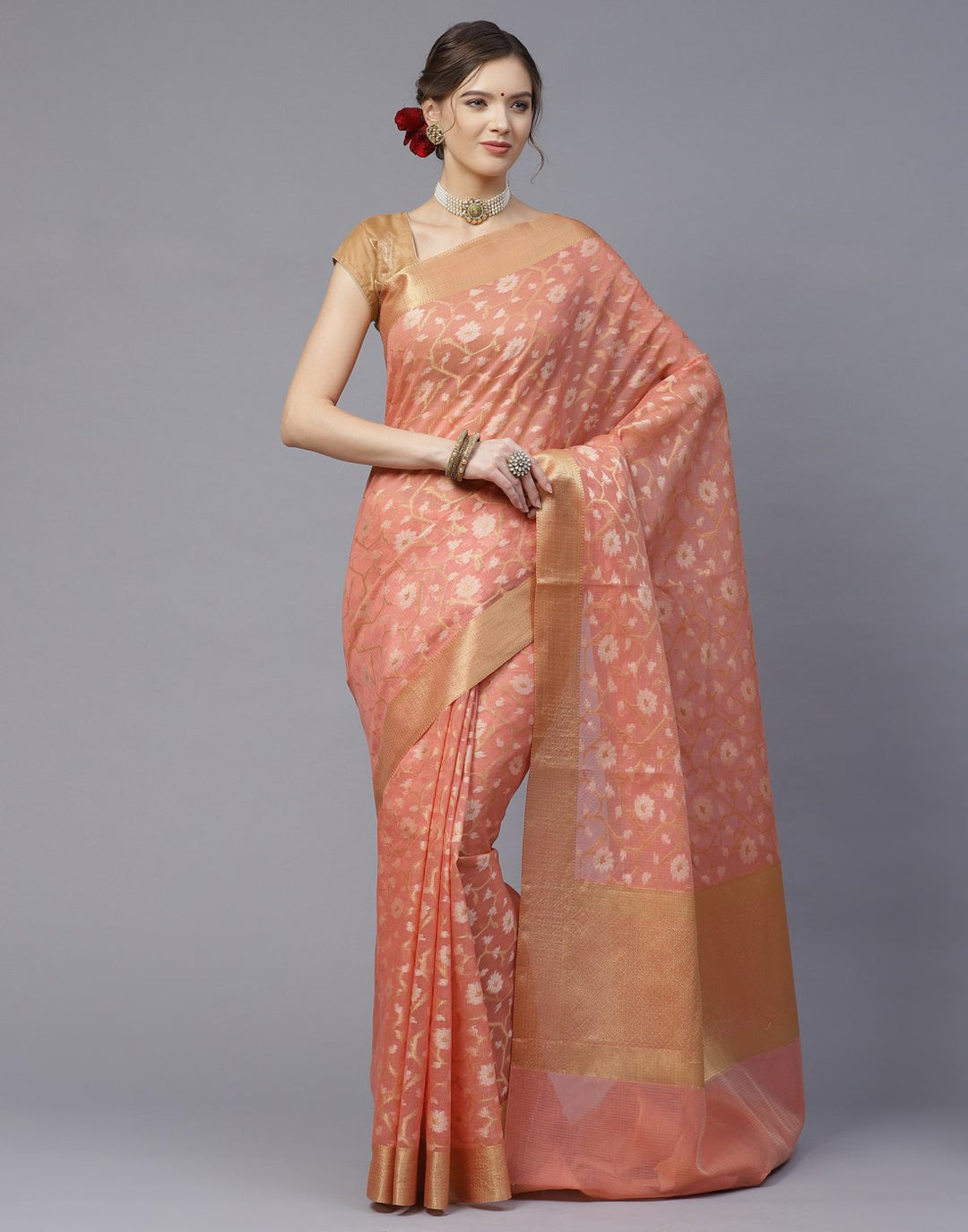 Cotton Woven Saree