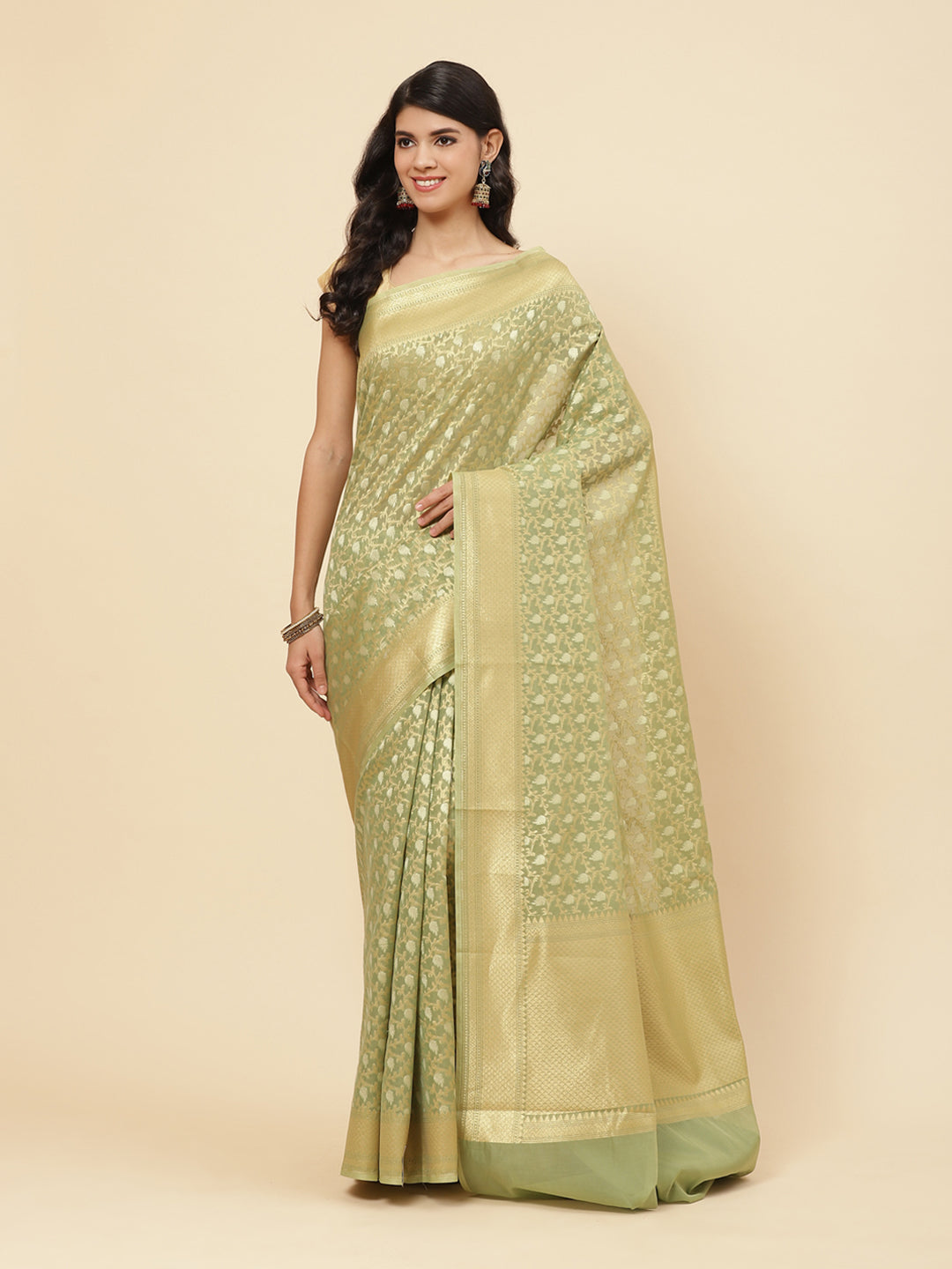 Cotton Wovn Saree