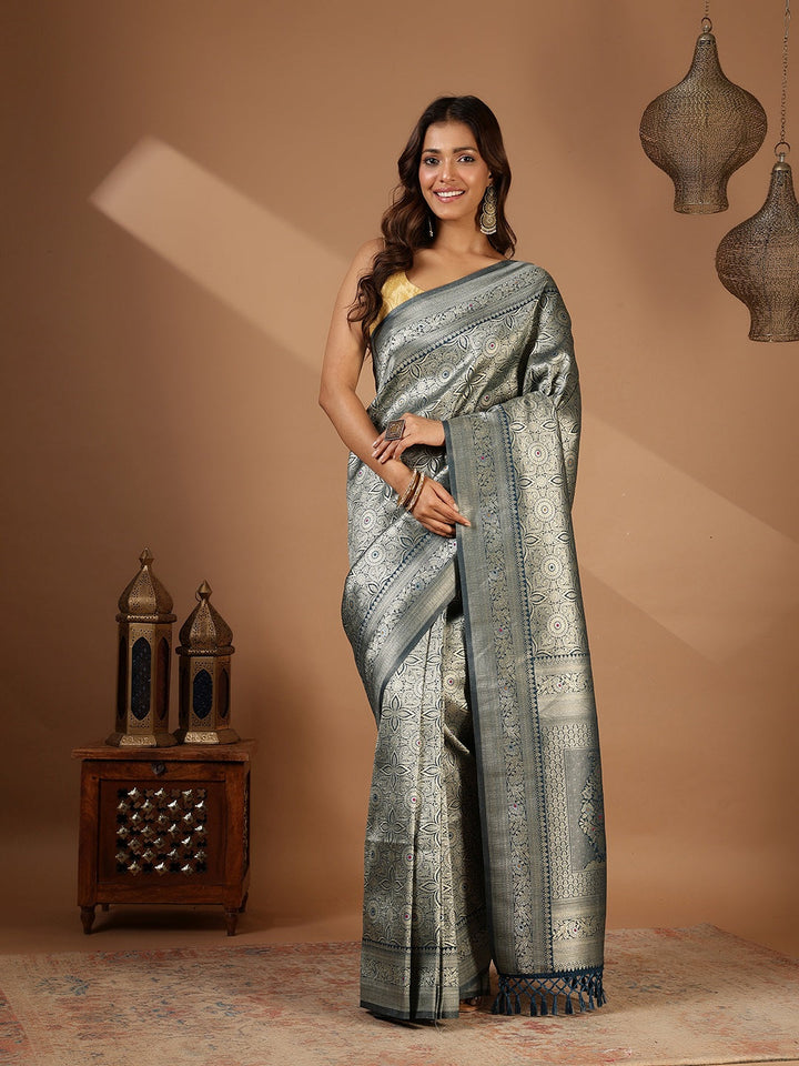 Woven Design Art Silk Saree