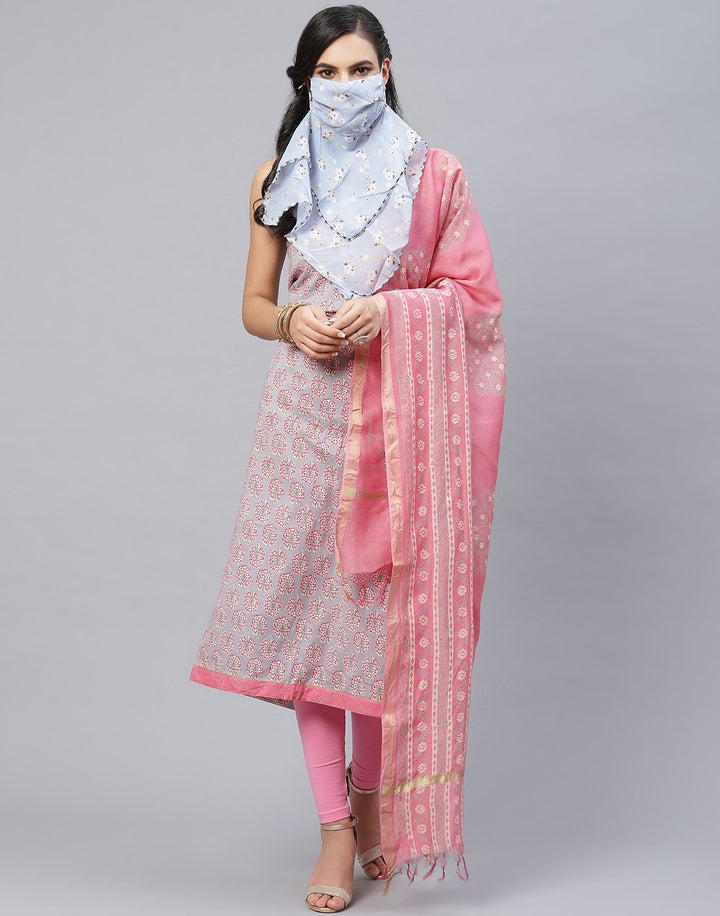Cotton Printed Suit piece