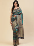 Zari Jaal Banarasi Woven Saree