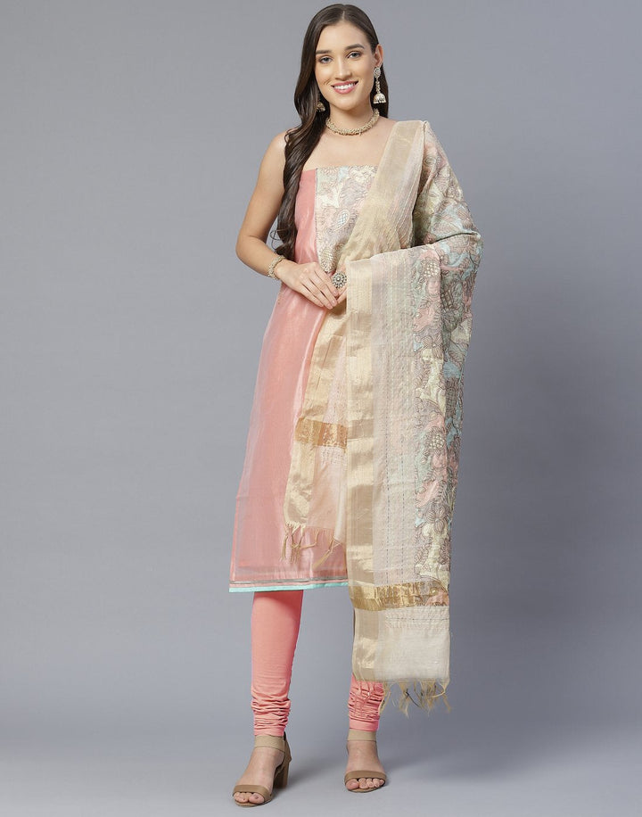 Chanderi Suit Set