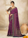 Printed Art Silk Saree