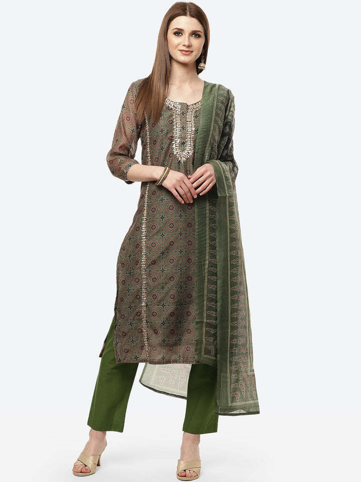 Cotton Printed Salwaar Kameez