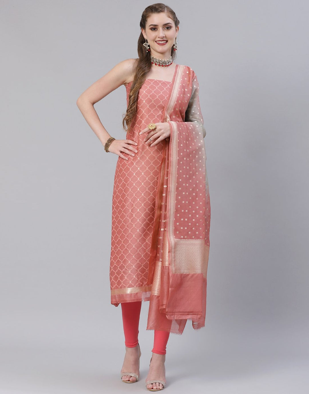 PURE BANARSI SUIT SET