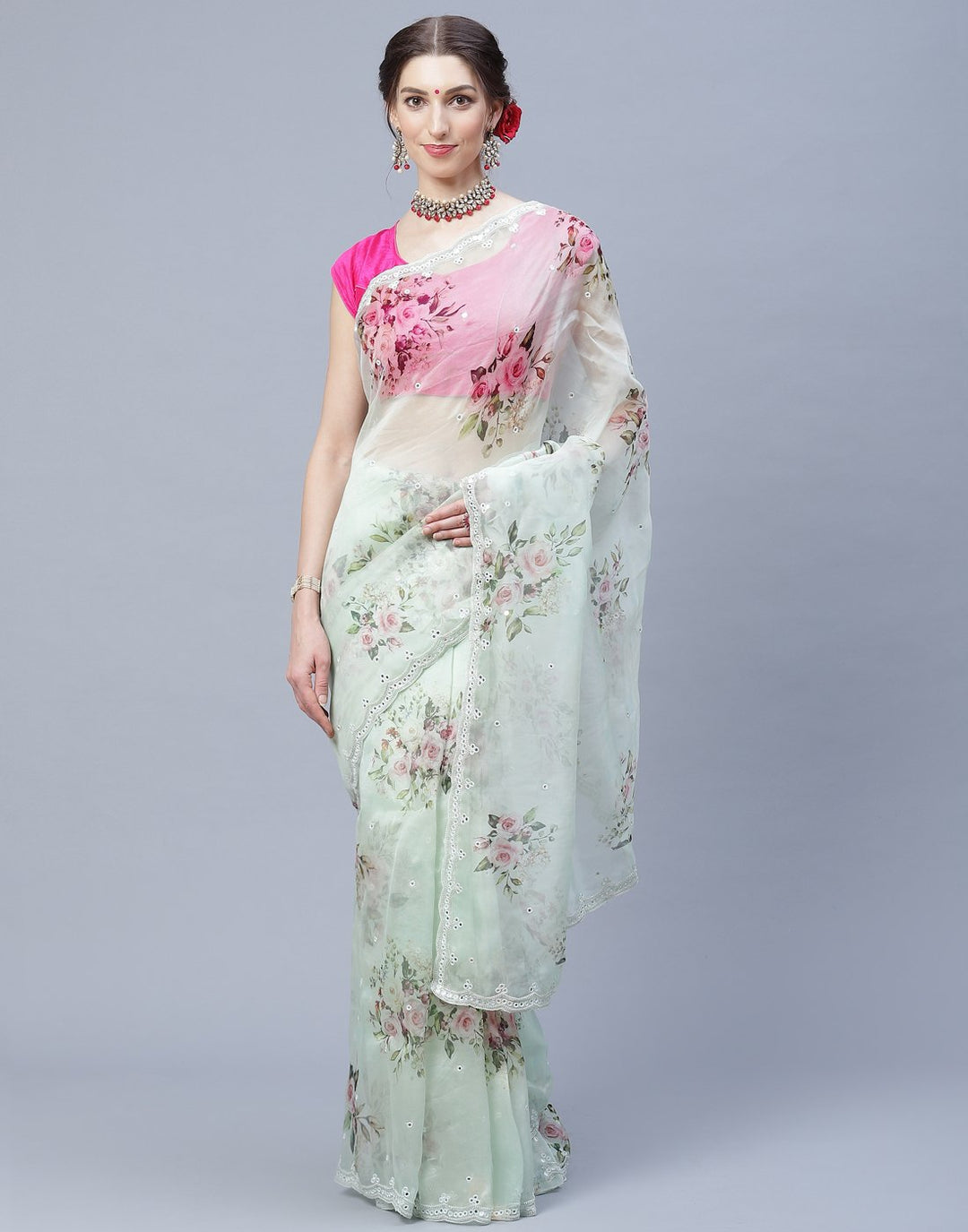 Digital Floral Kora