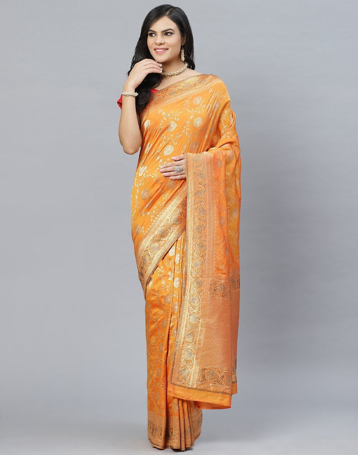 Banarasi Woven Embroidery Saree