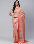 Cotton Linen Printed Saree