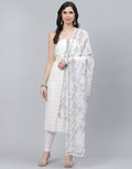 Cotton Embroidered Suit Piece