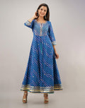 Printed Cotton Anarkali Kurti
