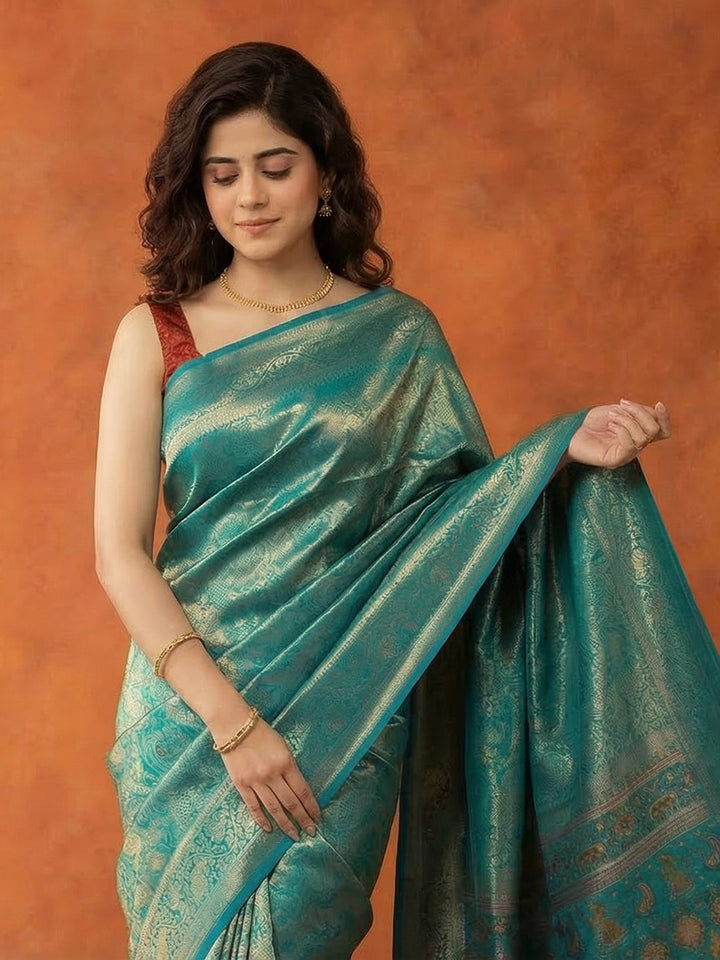 Woven Design Art Silk Saree